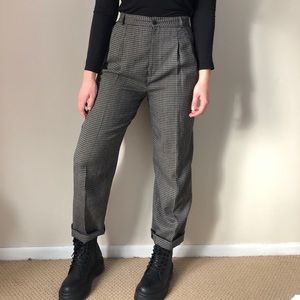 High waisted vintage pants